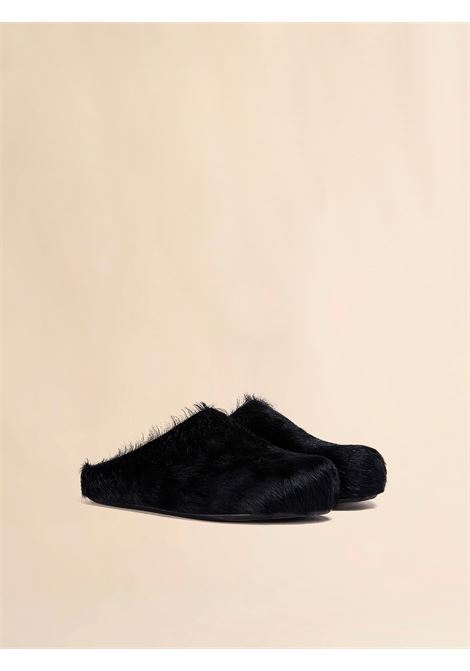 sabot fussbett uomo neri MARNI | SBMR000600 P412200N99